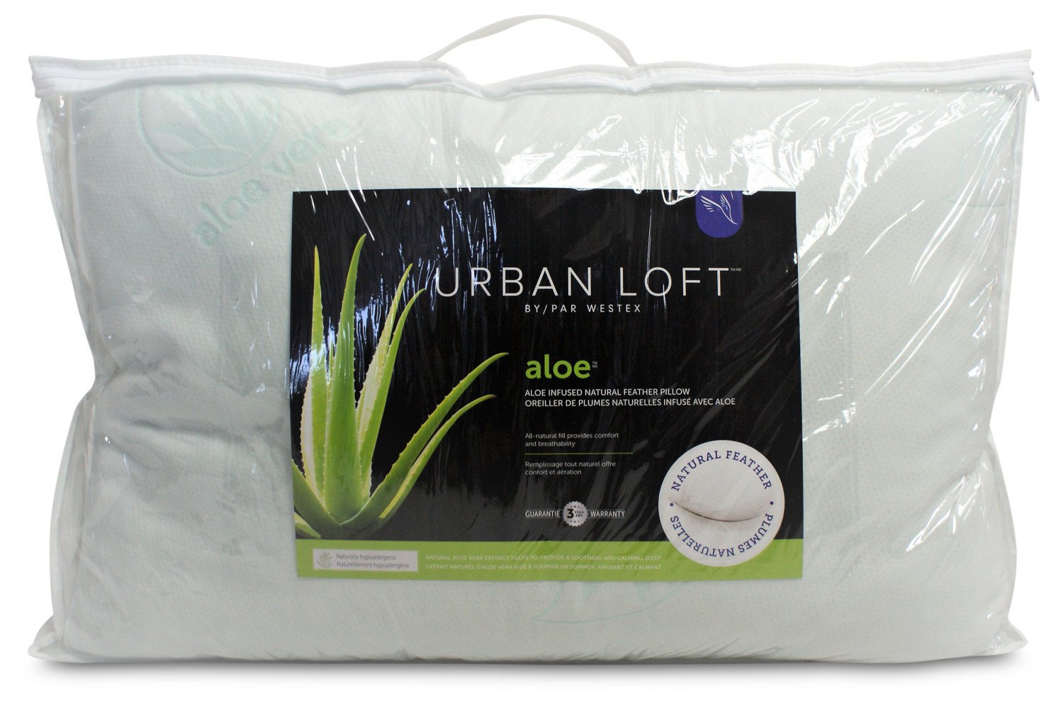 Westex Aloe Natural Queen Pillow