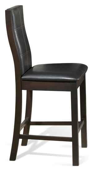 Grethell Pub-Height Stool - Espresso