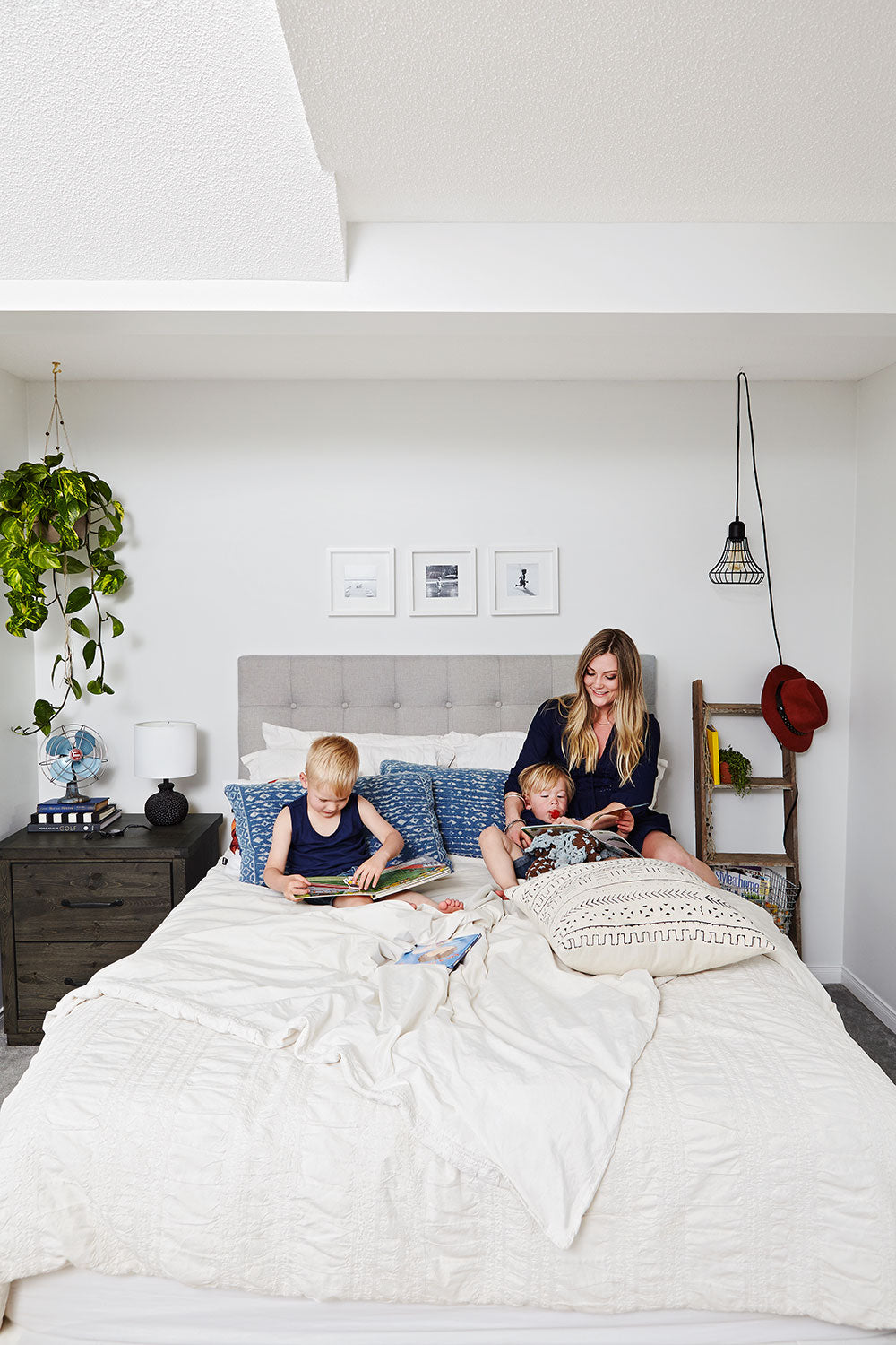 Sunup Queen Headboard - Beige