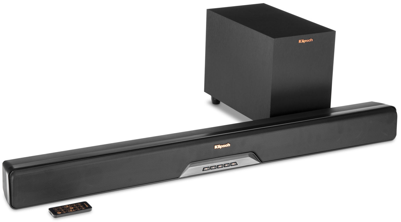 Klipsch 210-Watt Sound Bar with Wireless Subwoofer - RSB-6