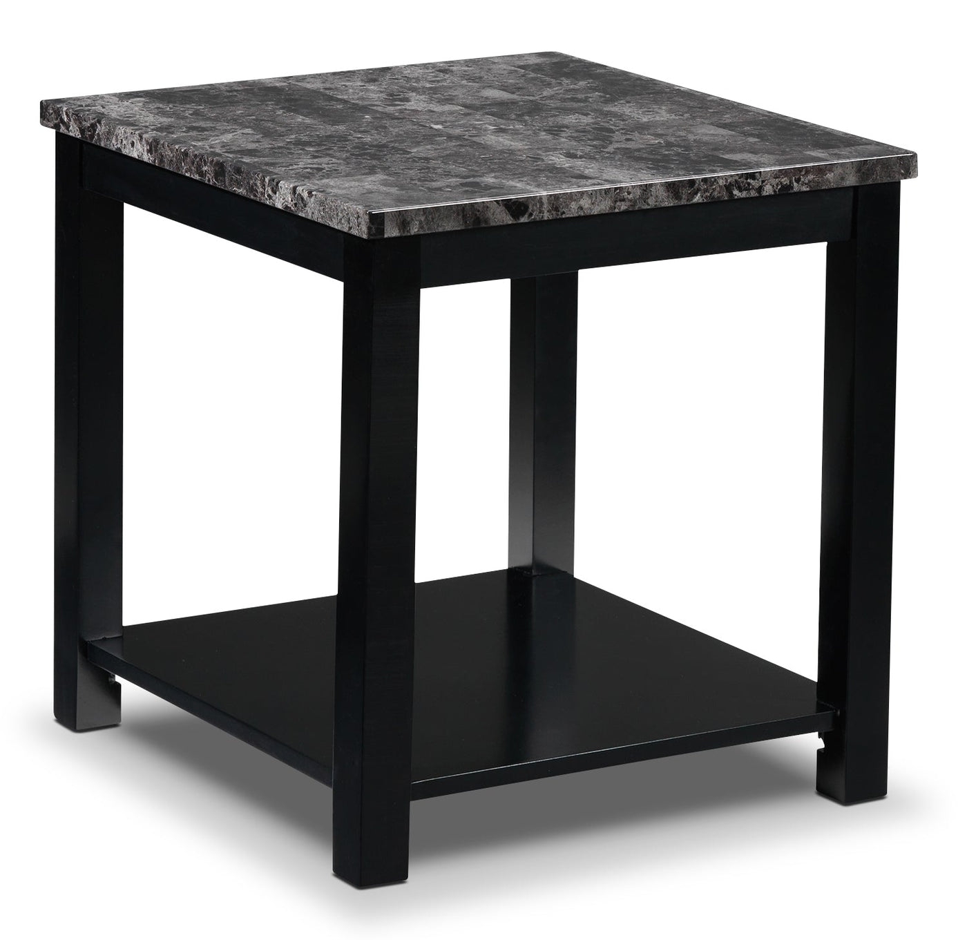 Selena End Table - Black