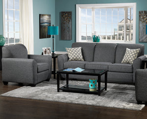 Ashby 2 Pc. Living Room Package w/ Chair - Grey