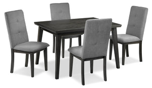 Carson 5-Piece Dining Set - Grey