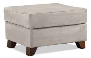 Collier Ottoman - Light Grey