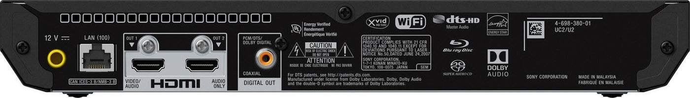 Sony 4K Ultra HD Blu-ray Player - UBP-X700