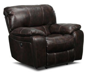 Santorini Fauteuil inclinable électrique - noyer