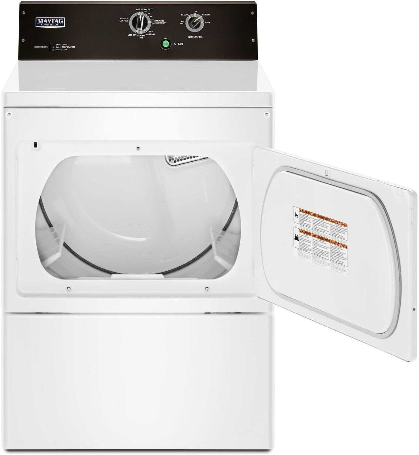 Maytag White Gas Dryer (7.4 Cu. Ft.) - MGDP575GW