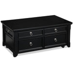 Turner Lift-Top Coffee Table - Black