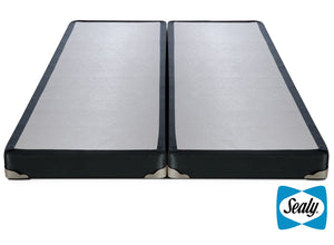 Sealy Charcoal Luxe Queen Split Boxspring