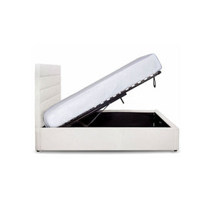 Kalasin Storage Platform Queen Bed - Cream