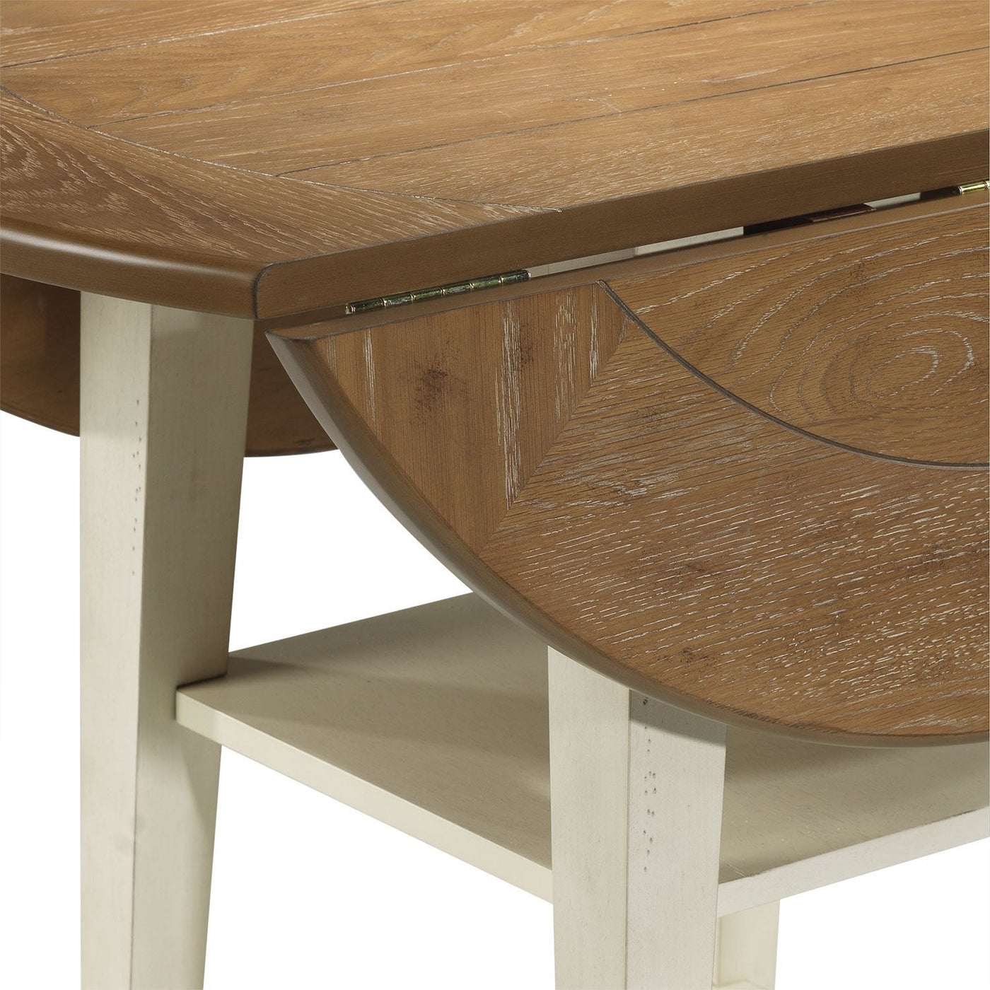 Fresco Dining Table - Driftwood and Cream