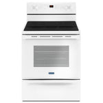 Maytag White Freestanding Electric Range (5.3 Cu. Ft.) - YMER6600FW