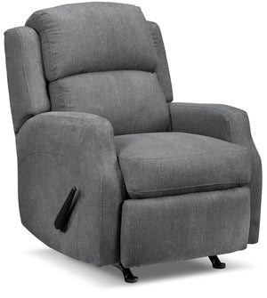 Woodsmoke Rocker Recliner - Dark Grey