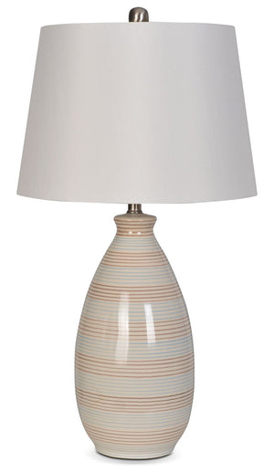 Carly 26" Table Lamp - Beige