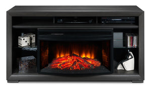 Manor Fireplace TV Stand with Traditional Insert - Grey