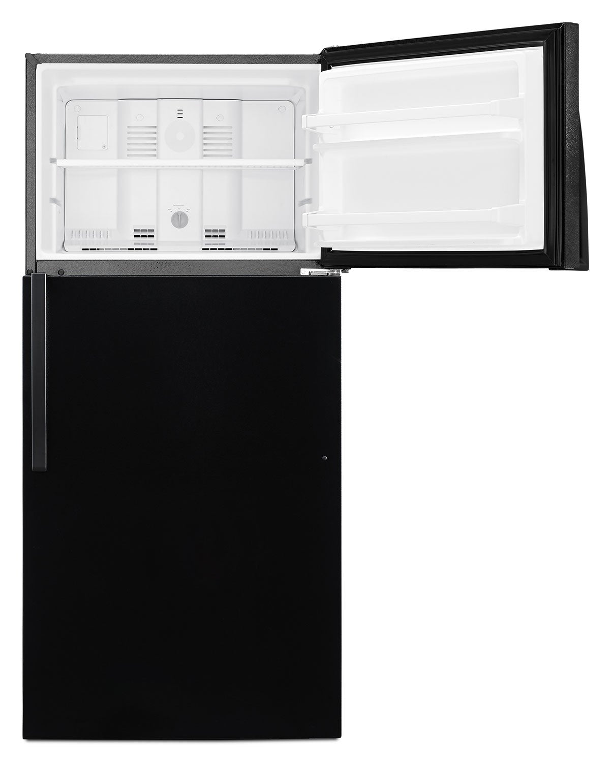 Whirlpool Black Top-Freezer Refrigerator (14.3 Cu. Ft.) - WRT134TFDB