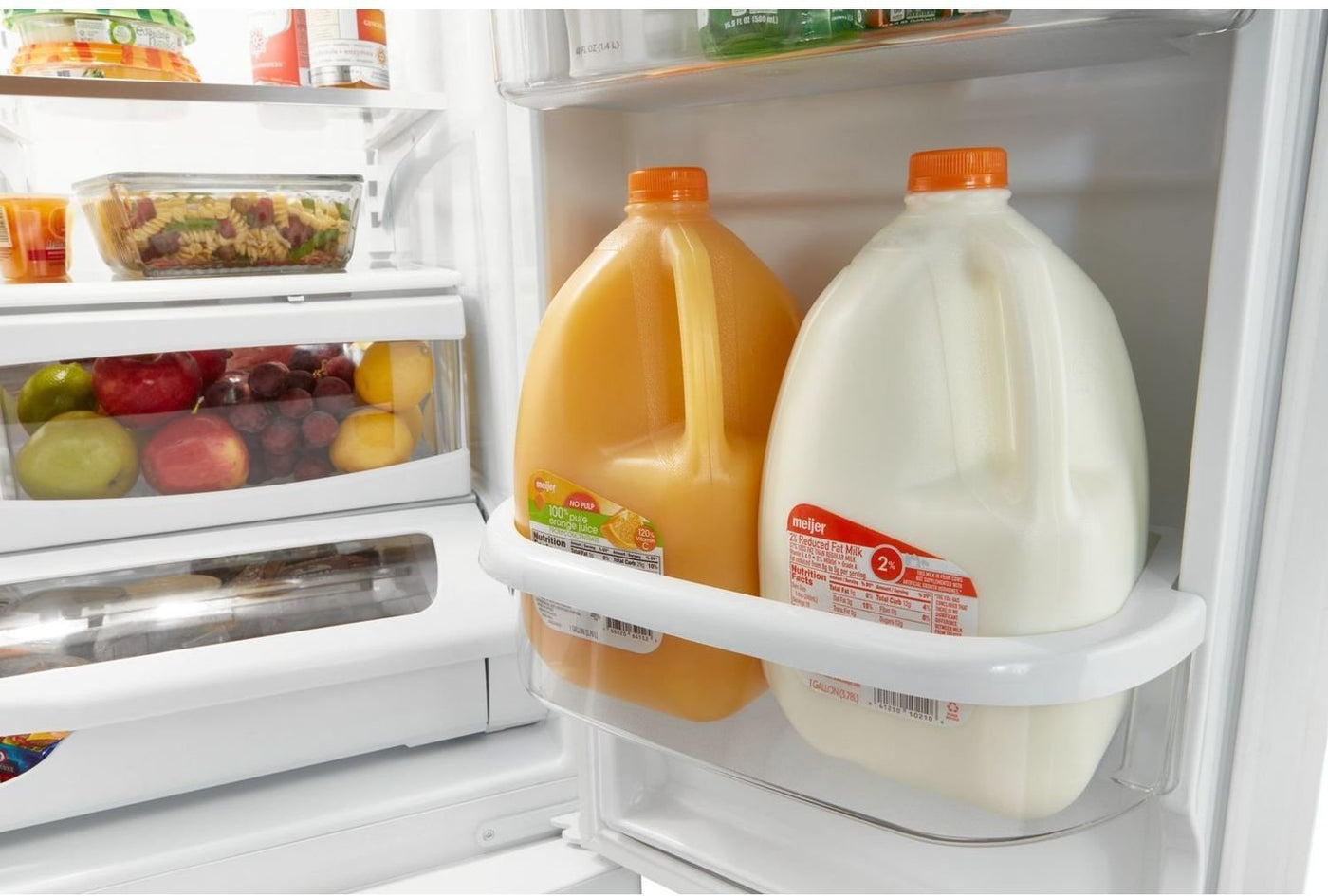 Whirlpool White Counter-Depth French Door Refrigerator (20 Cu. Ft.) - WRF540CWHW