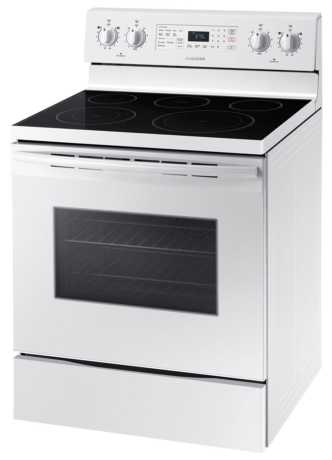 Samsung White Freestanding Electric Convection Range (5.9 Cu. Ft.) - NE59M4320SW/AC