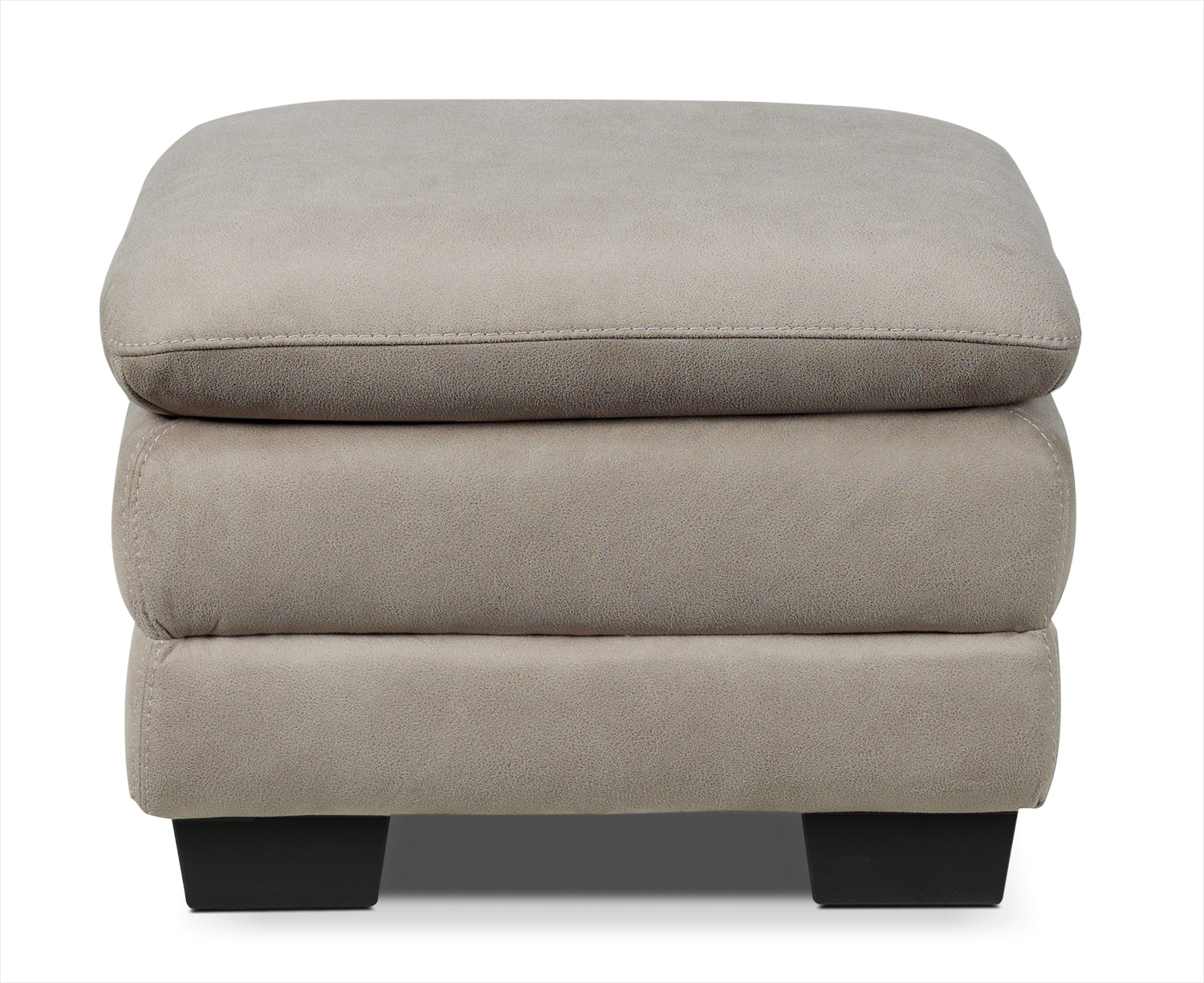Kelleher Ottoman - Silver Grey