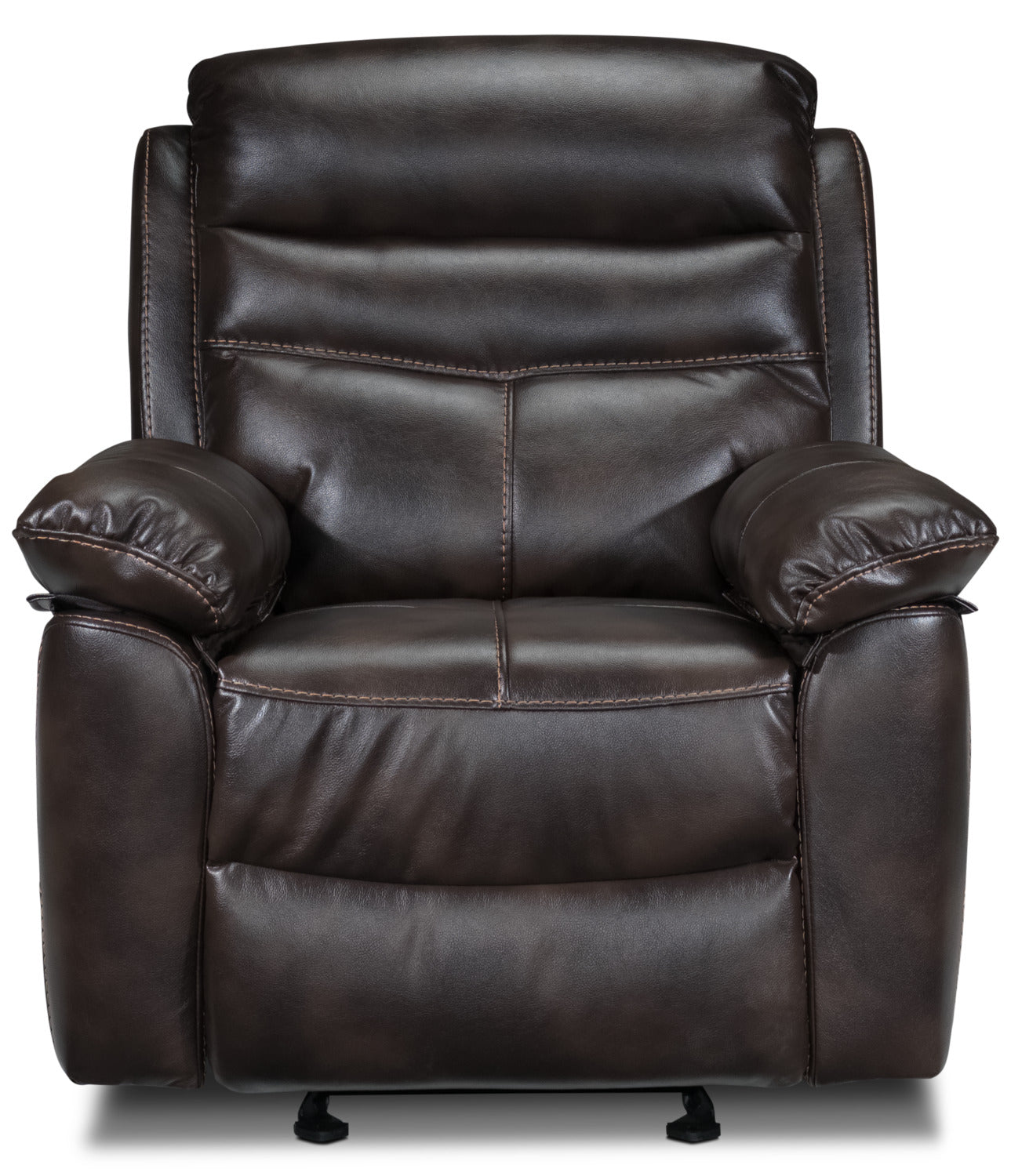 Devon Rocker Recliner - Brown
