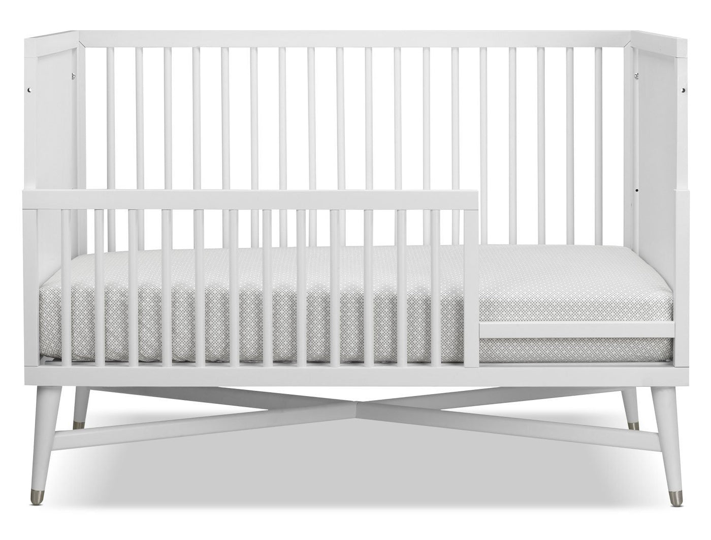 Finley Convertible Crib - White - Open-Box