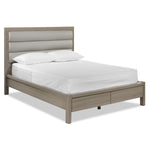 Bay Hill 3-Piece King Storage Bed - Grey