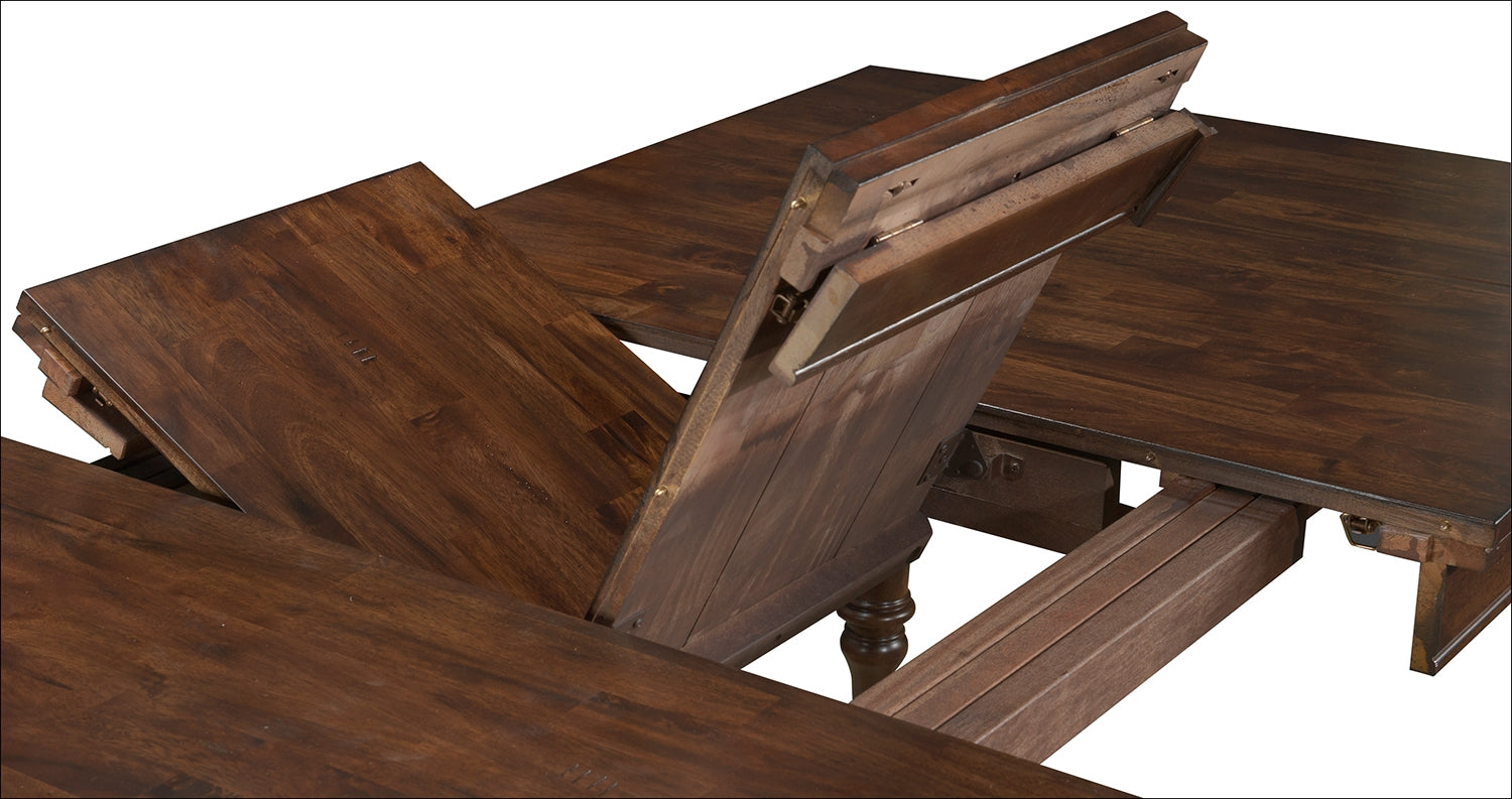 Kingstown Extendable Counter Height Dining Table - Chocolate