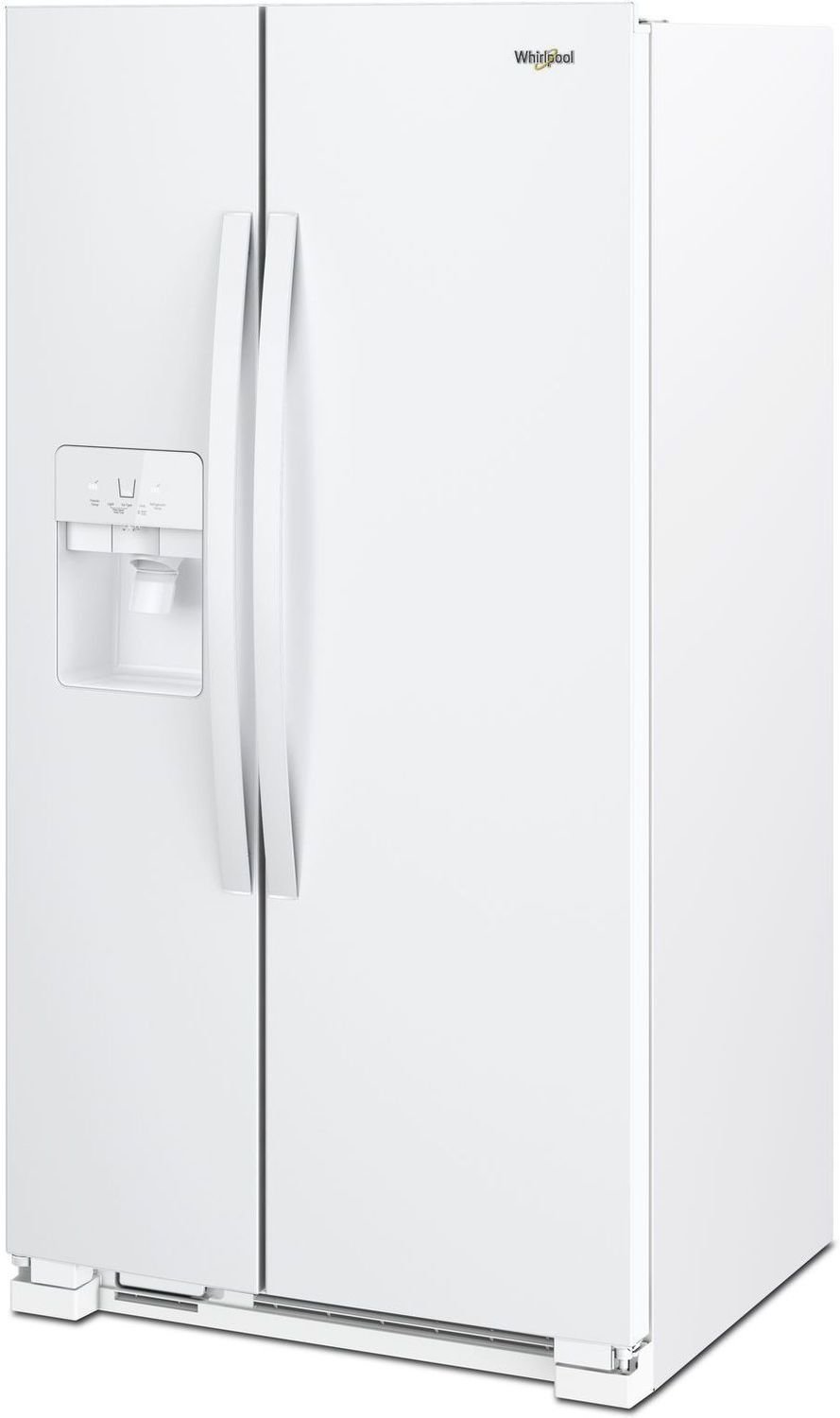 Whirlpool White Side-by-Side Refrigerator (21 Cu. Ft.) - WRS321SDHW