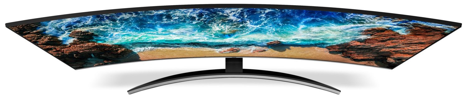 Samsung 55" 4K CURVED HDR 240 MR SMART LED TV - UN55NU8500FXZC