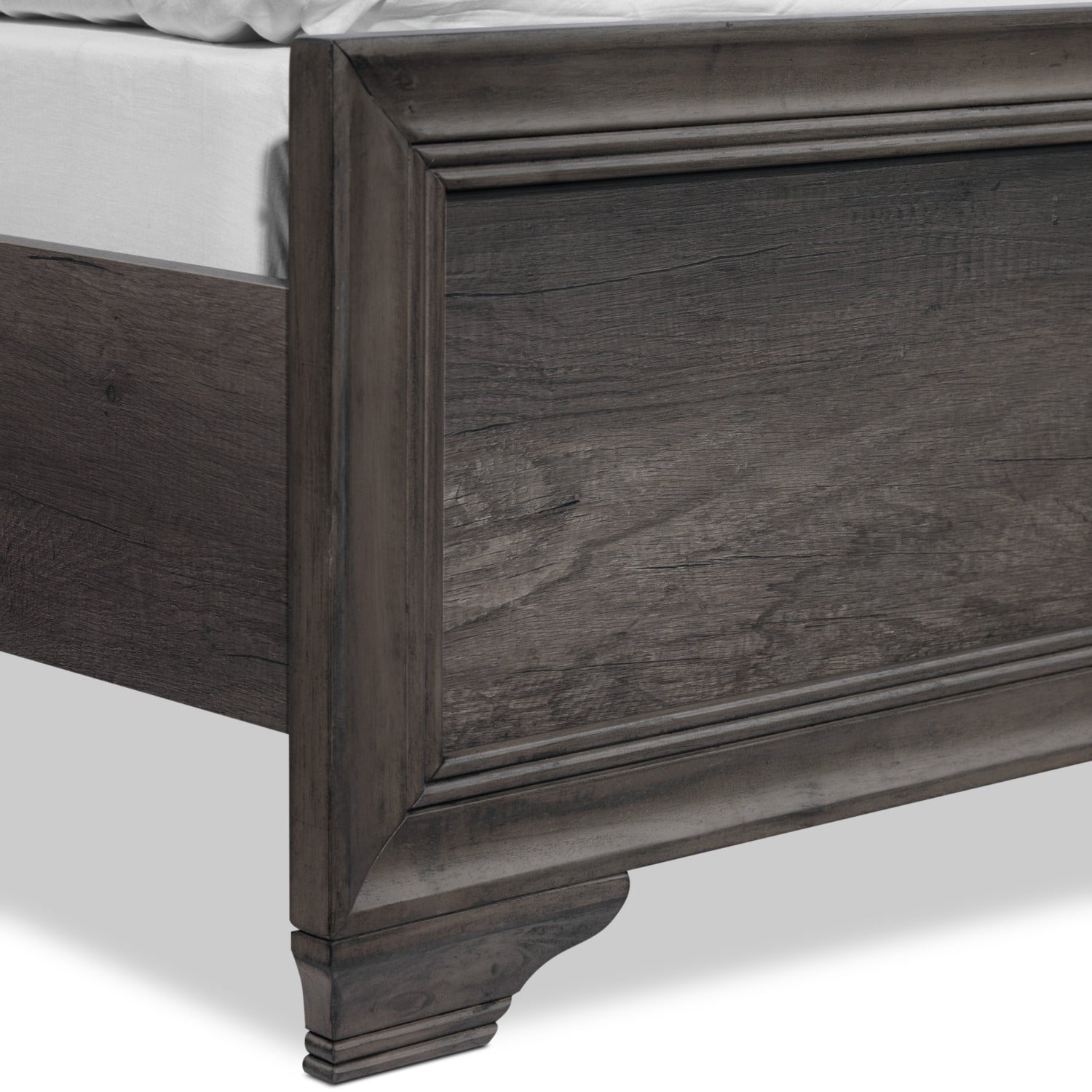 Sophie 3-Piece Queen Bed - Weathered Grey