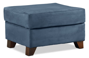 Collier Ottoman - Cobalt Blue