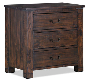 Pine Hill Table de nuit - pin rustique