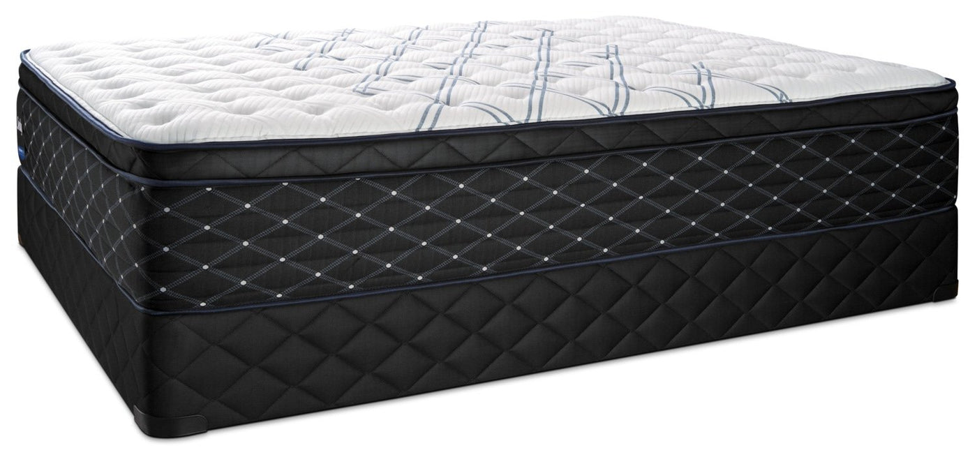 Sealy Entity Plush King Mattress and Split Boxspring Set
