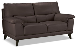 Braylon Loveseat - Dark Chocolate