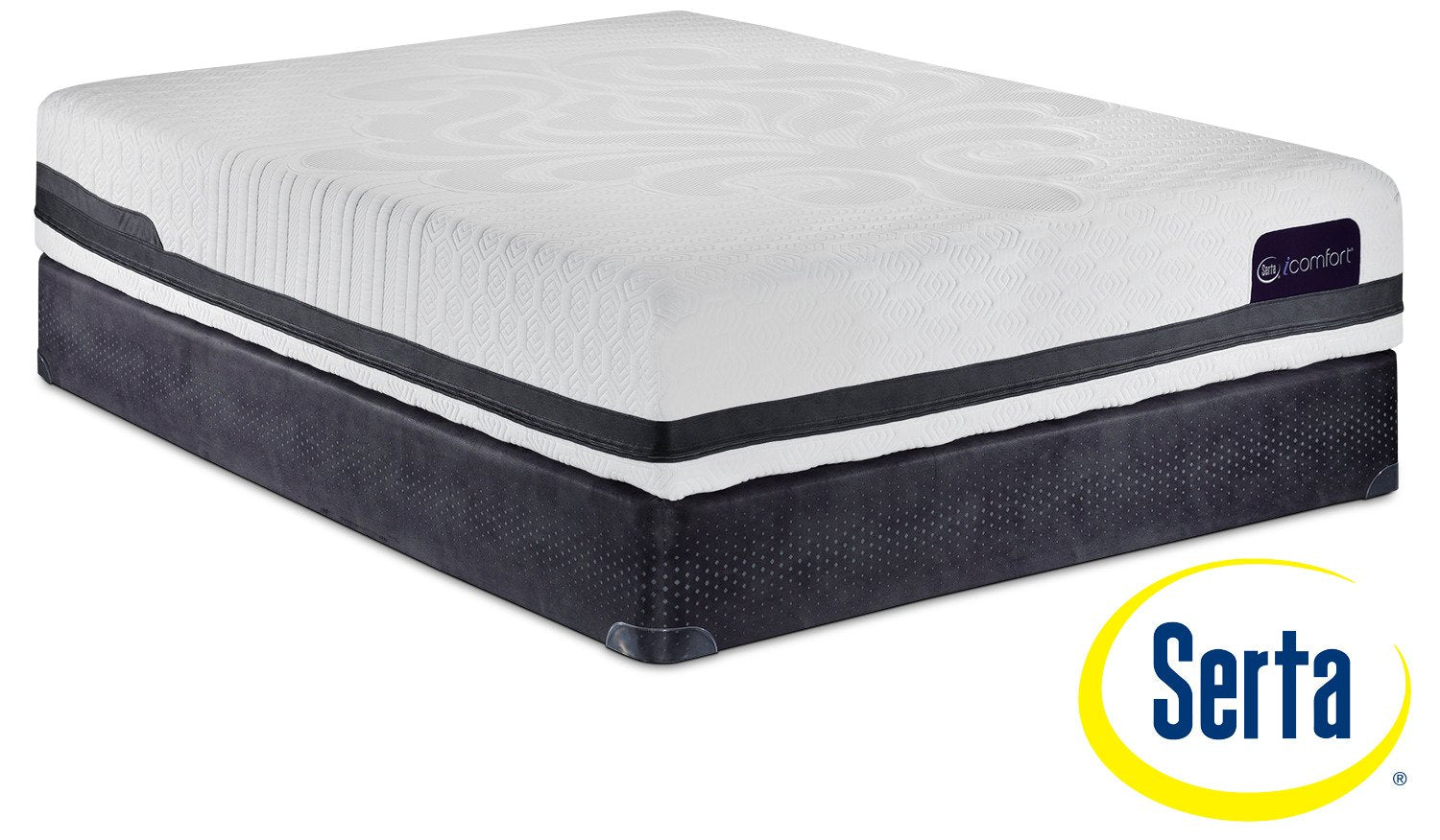 Serta iComfort Eco Peacefulness Plush Queen Mattress and Boxspring Set
