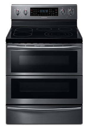 Samsung Black Stainless Steel Freestanding Electric Convection Range (5.9 Cu. Ft.) - NE59J7850WG/AC