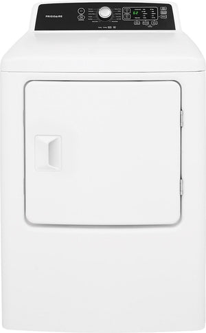 Frigidaire White Gas Dryer (6.7 Cu. Ft.) - FFRG4120SW