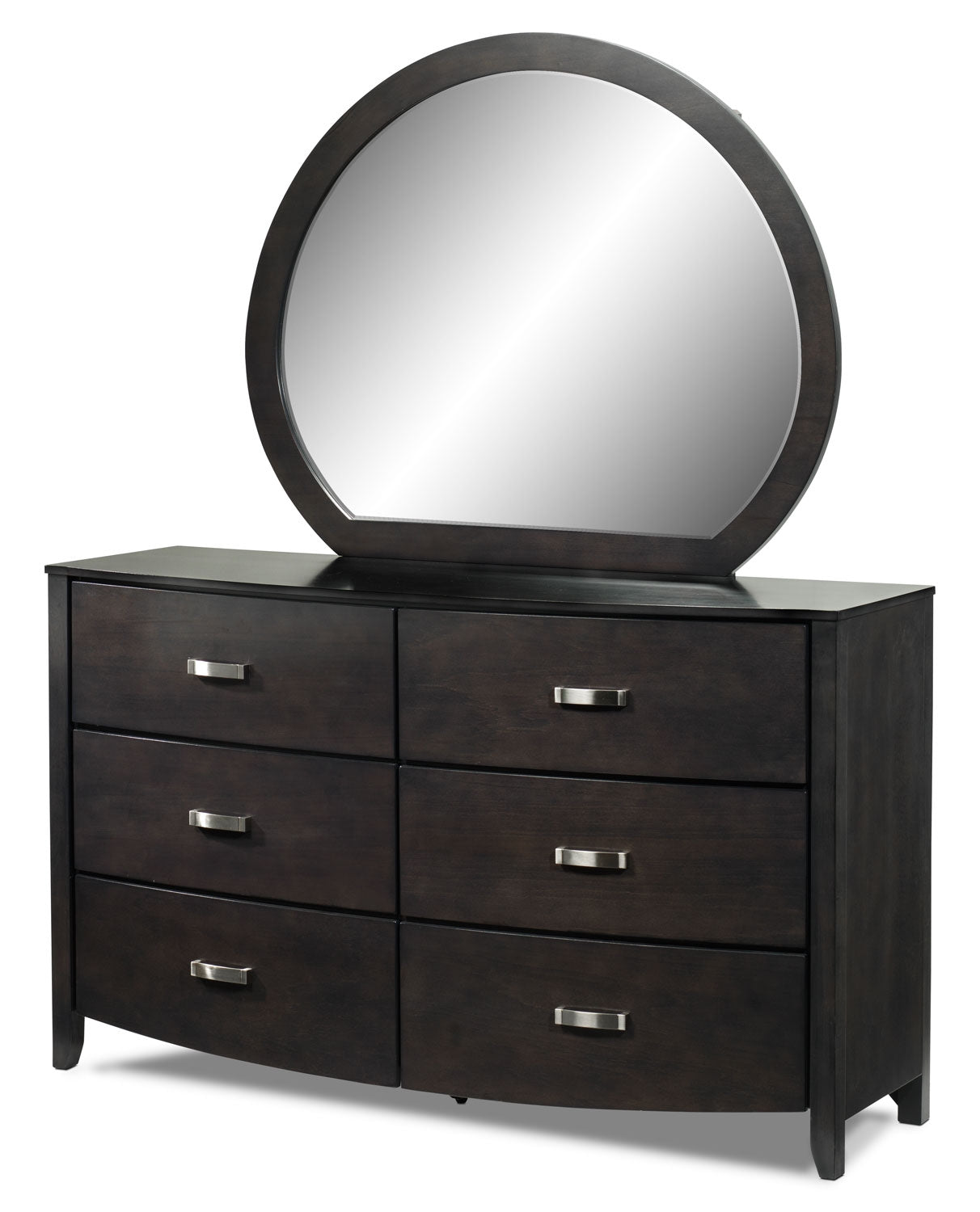 Cinema 6-Piece King Storage Bedroom Set - Charcoal