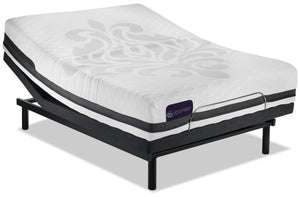 Serta iComfort Eco Peacefulness Plush TwinXL Mattress/Motion Essentials III Complete Adjustable Base