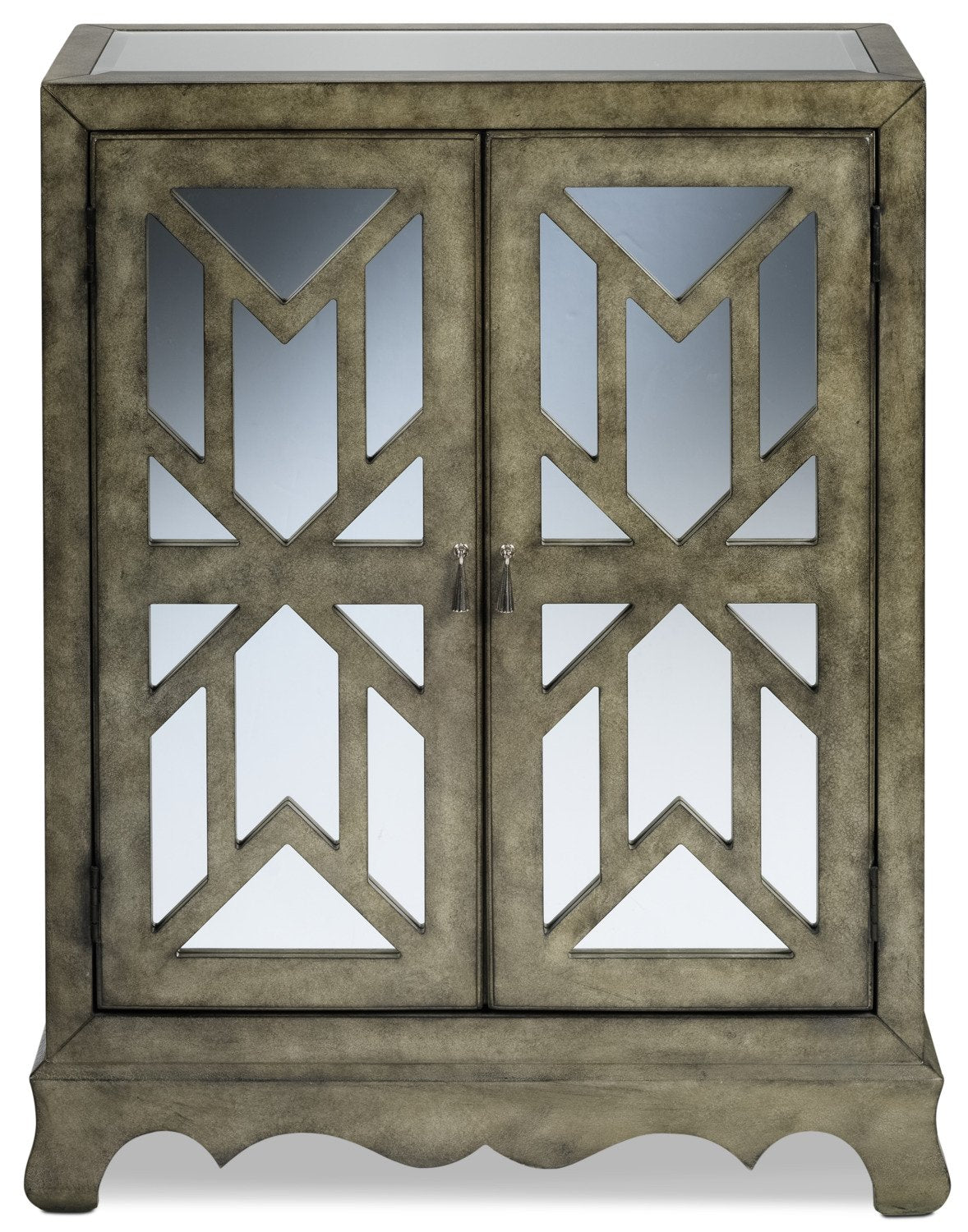 Ashton Accent Cabinet - Grey