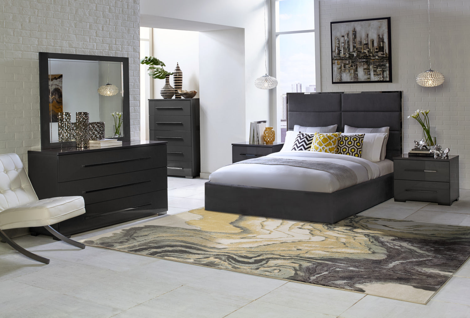 Valentina Mirror - Grey