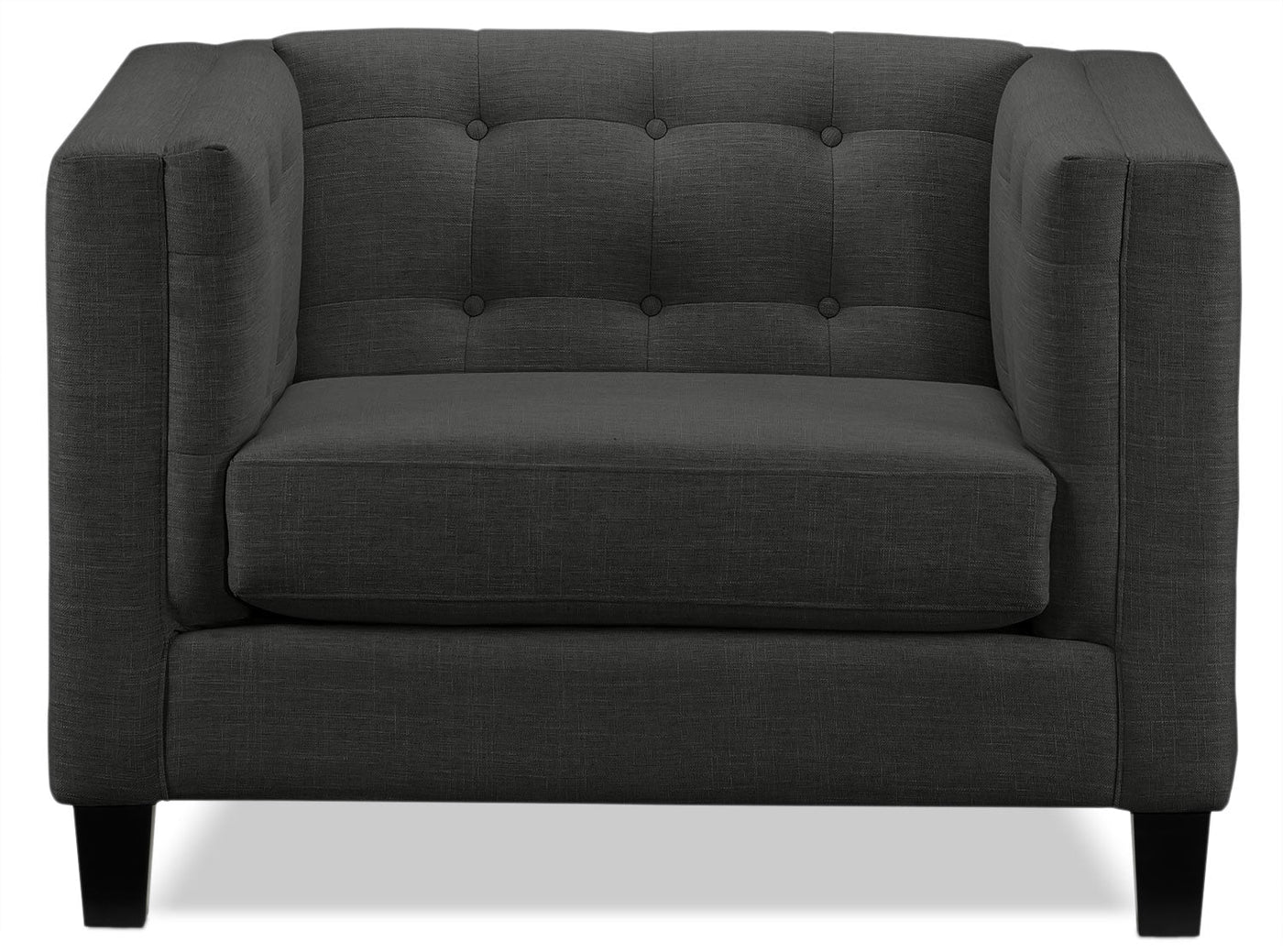 Astin Chair and a Half - Dark Grey