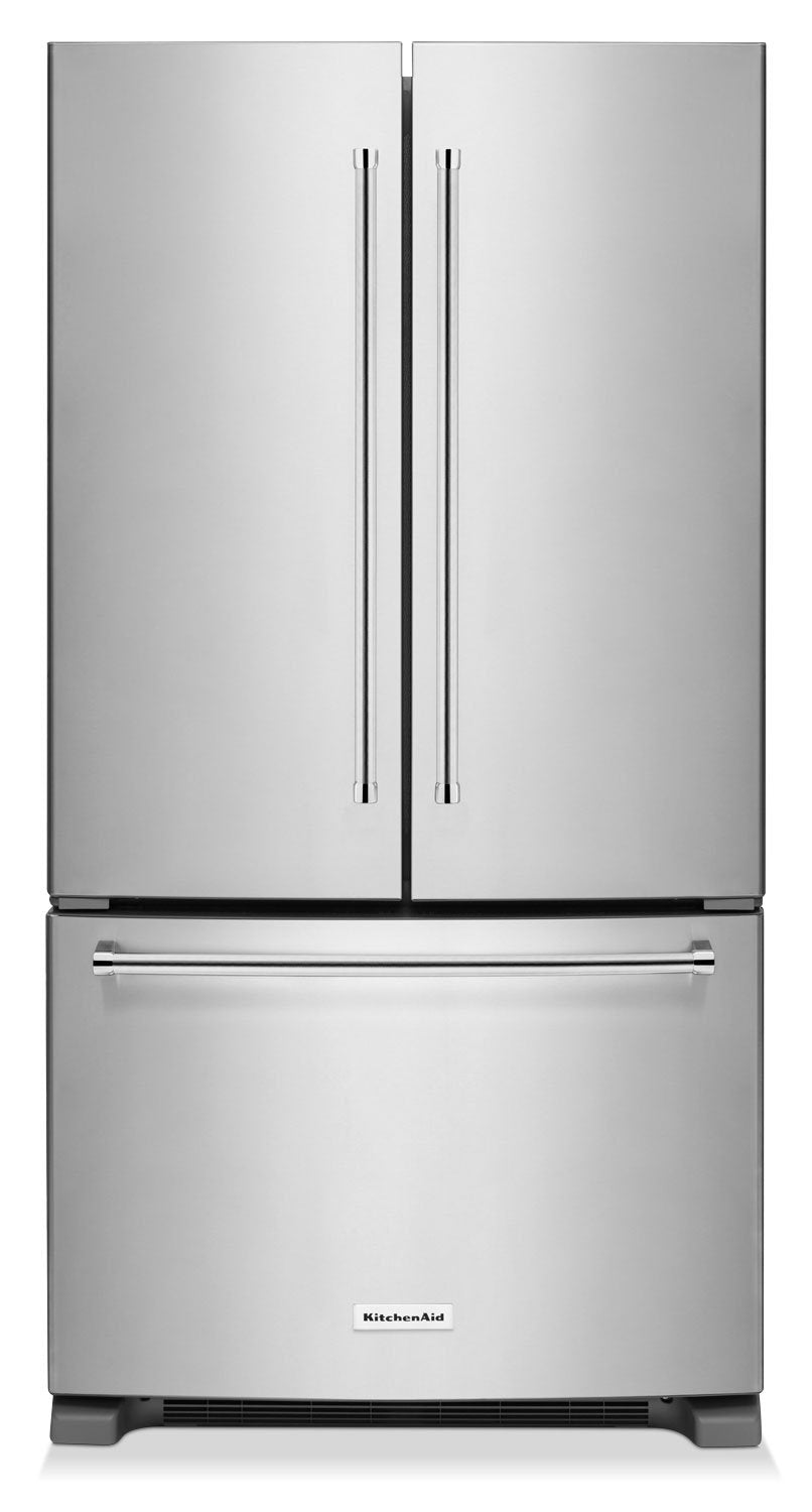 KitchenAid Stainless Steel French Door Refrigerator (25 Cu. Ft.) - KRFF305ESS