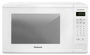 Panasonic White Countertop Microwave (1.3 Cu. Ft.) - NNSG656W
