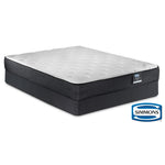 Simmons DeepSleep Ultra Nelson Firm Full Mattress and Boxspring Set