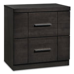 Seville Night Table - Charcoal