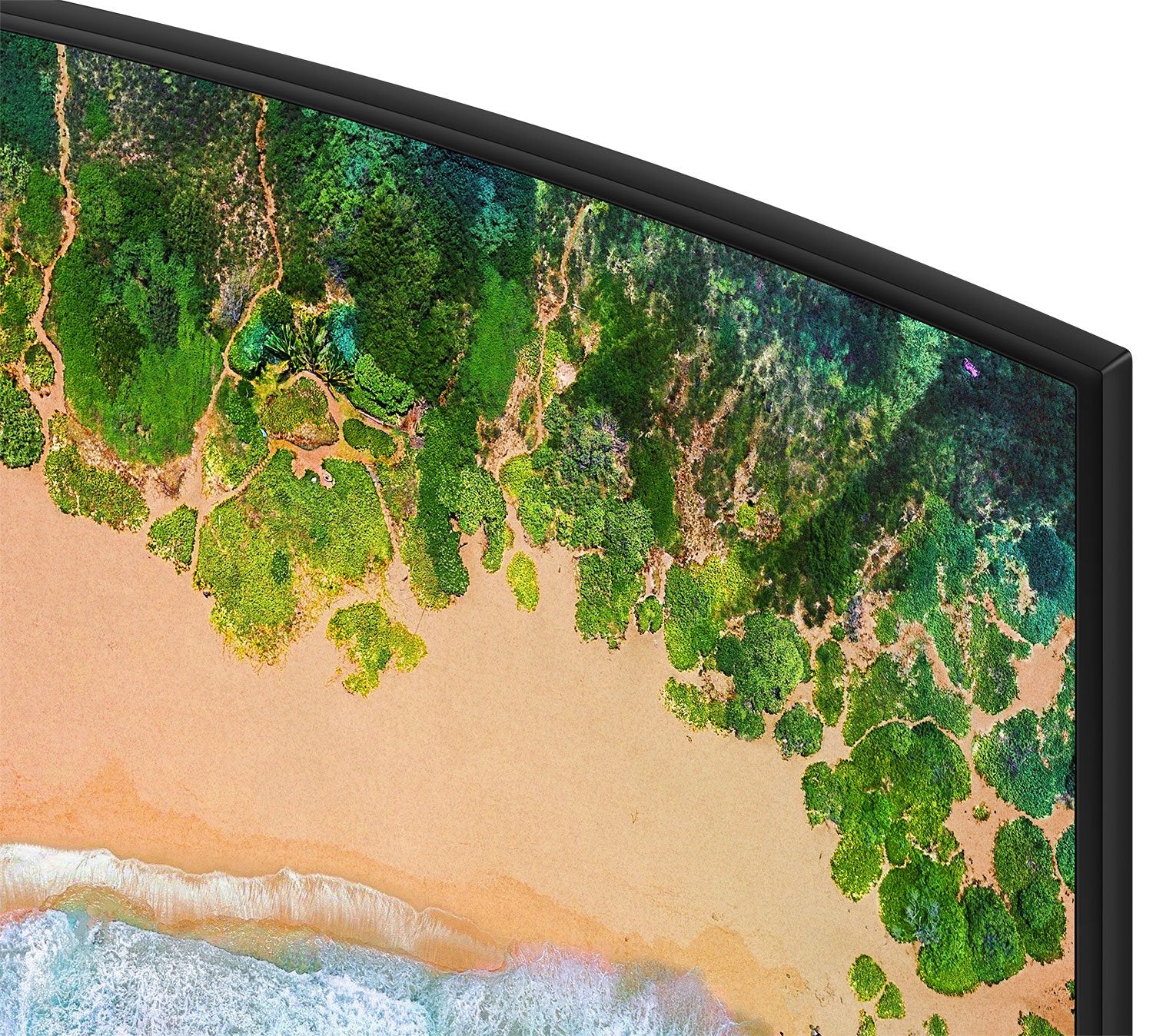 Samsung 55" 4K CURVED HDR 120 MR SMART LED TV - UN55NU7300FXZC