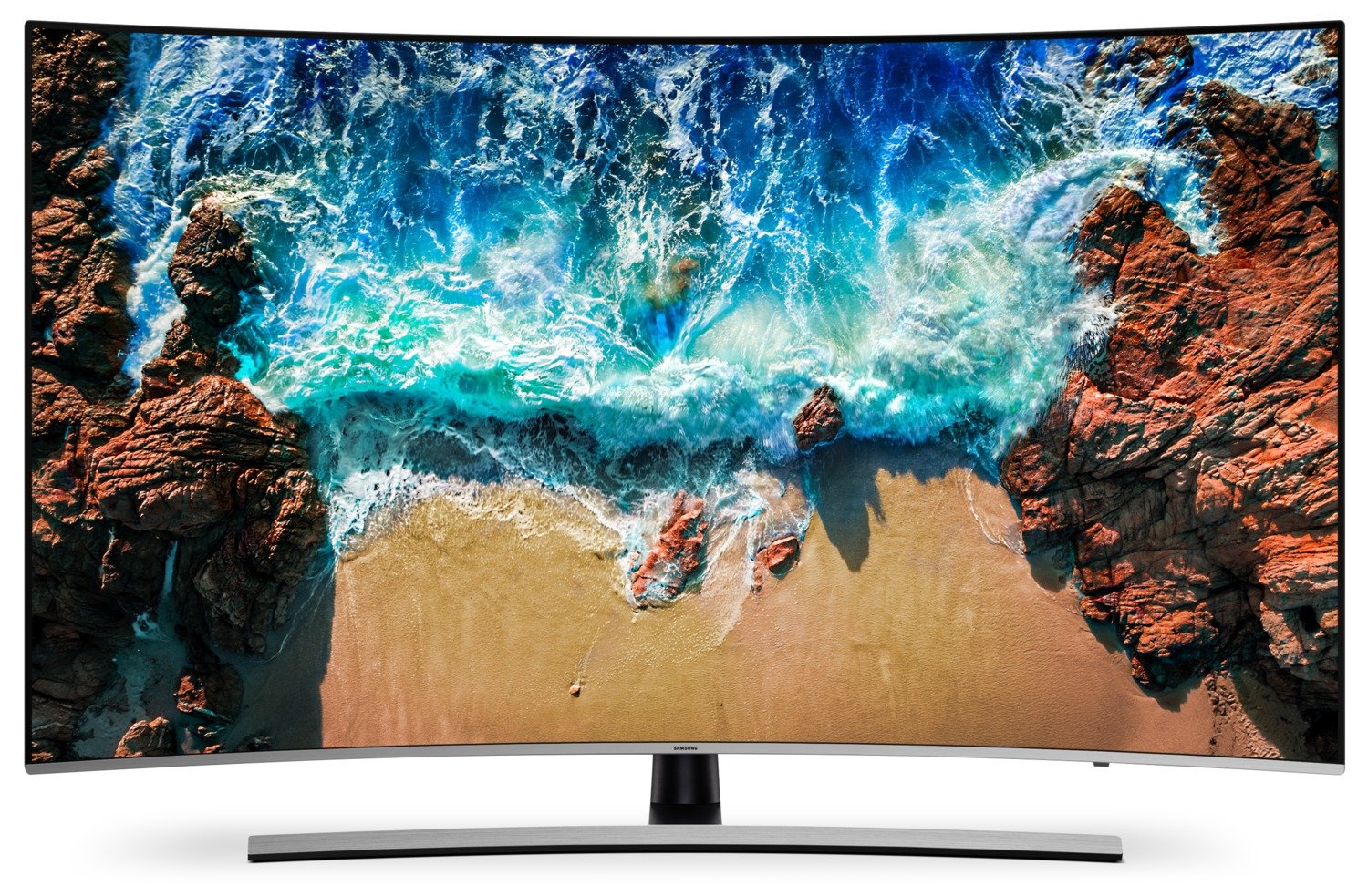 Samsung 55" 4K CURVED HDR 240 MR SMART LED TV - UN55NU8500FXZC