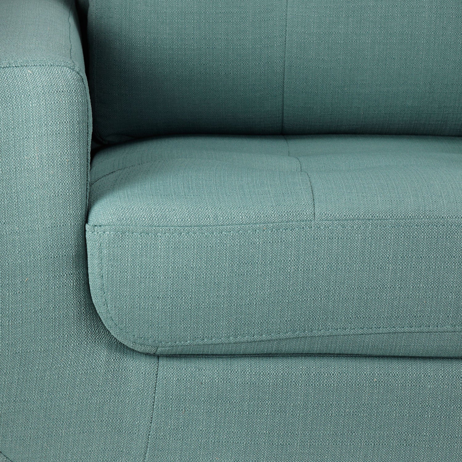 Julian Sofa, Loveseat and Chair Set - Teal
