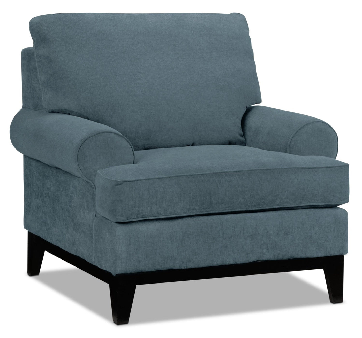 Crizia Sofa, Loveseat and Chair Set - Navy